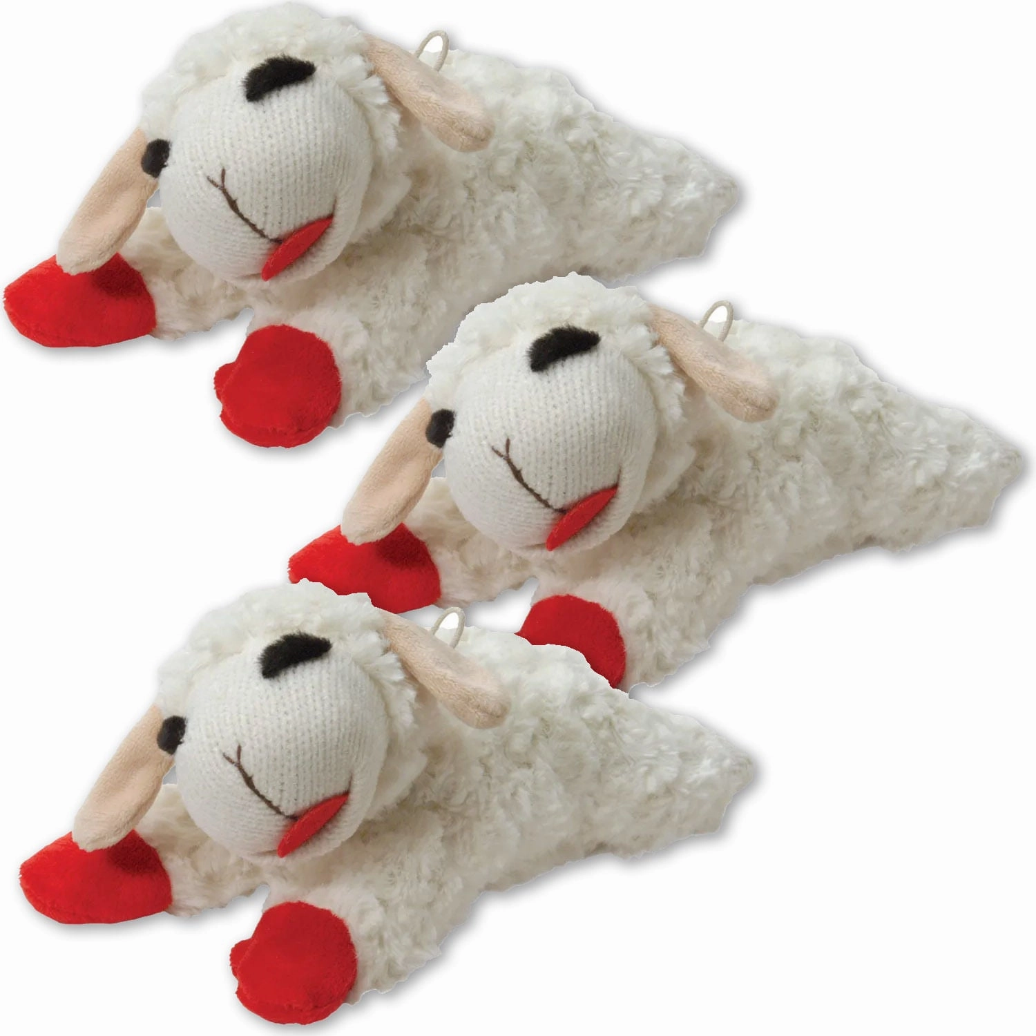 Lamb Chop Plush Dog Toys