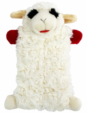 Lamb Chop Squeaker Mat, 9"