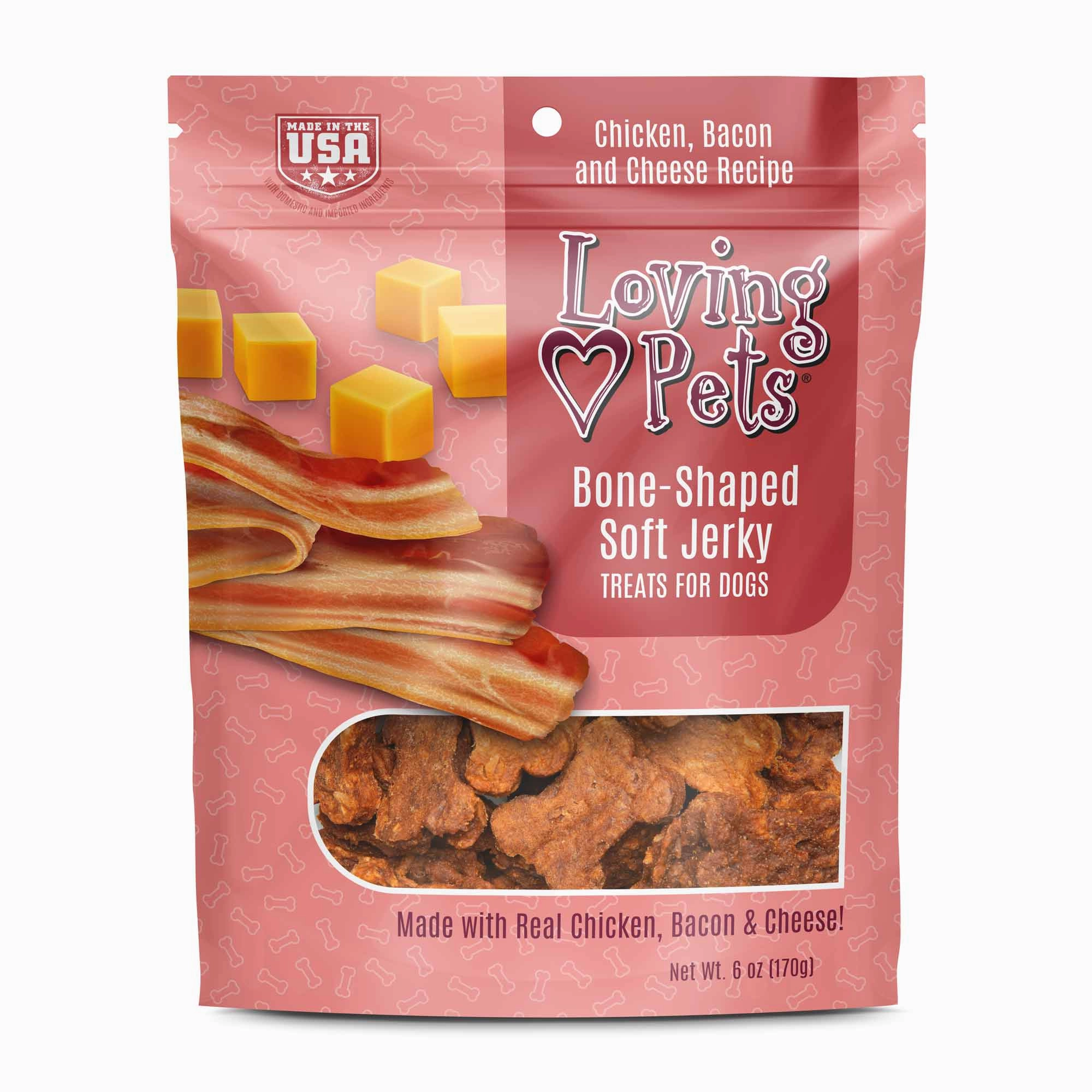 Loving Pets Soft Jerky Treats, 6 oz