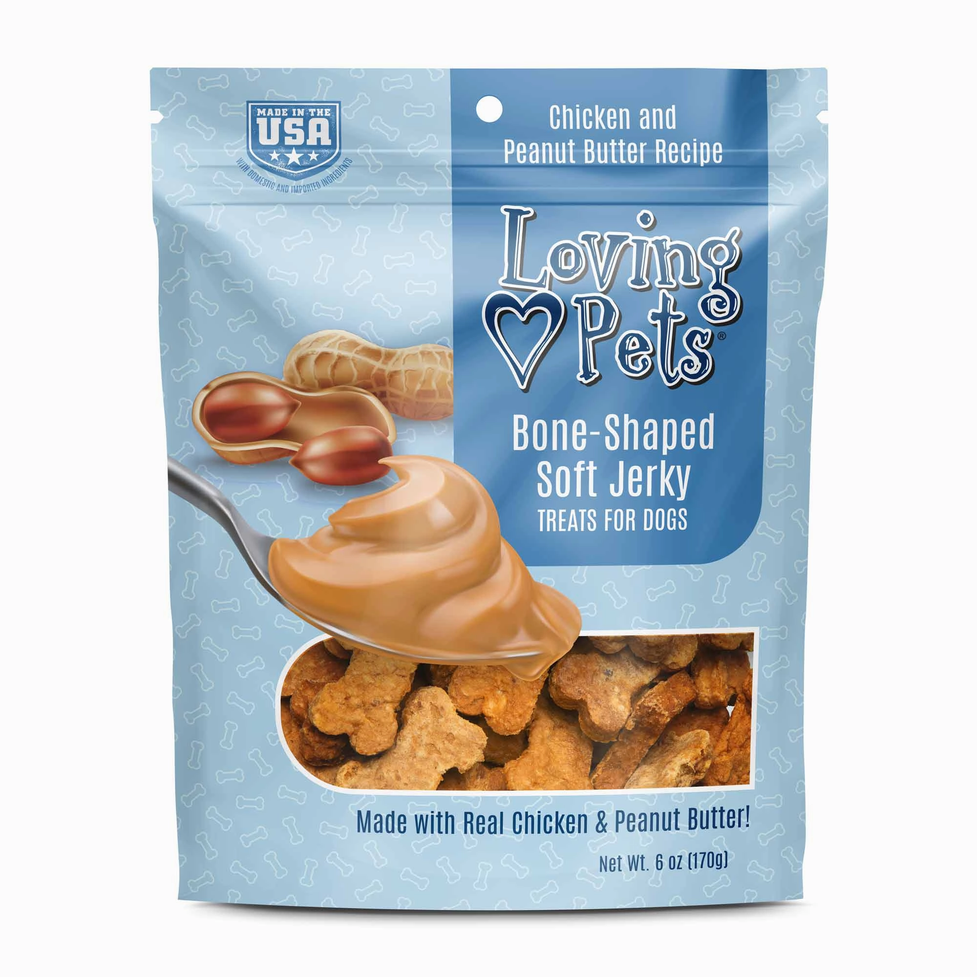 Loving Pets Soft Jerky Treats, 6 oz