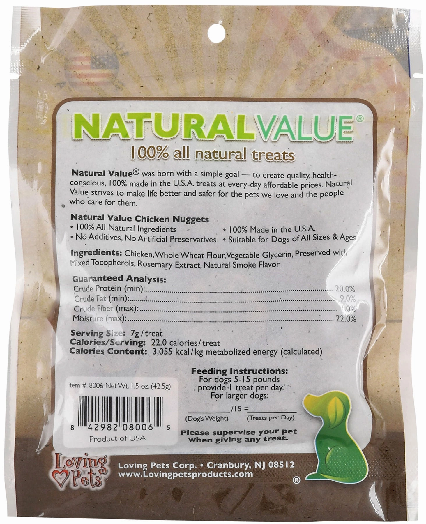 NaturalValue 100% Natural Dog Treats