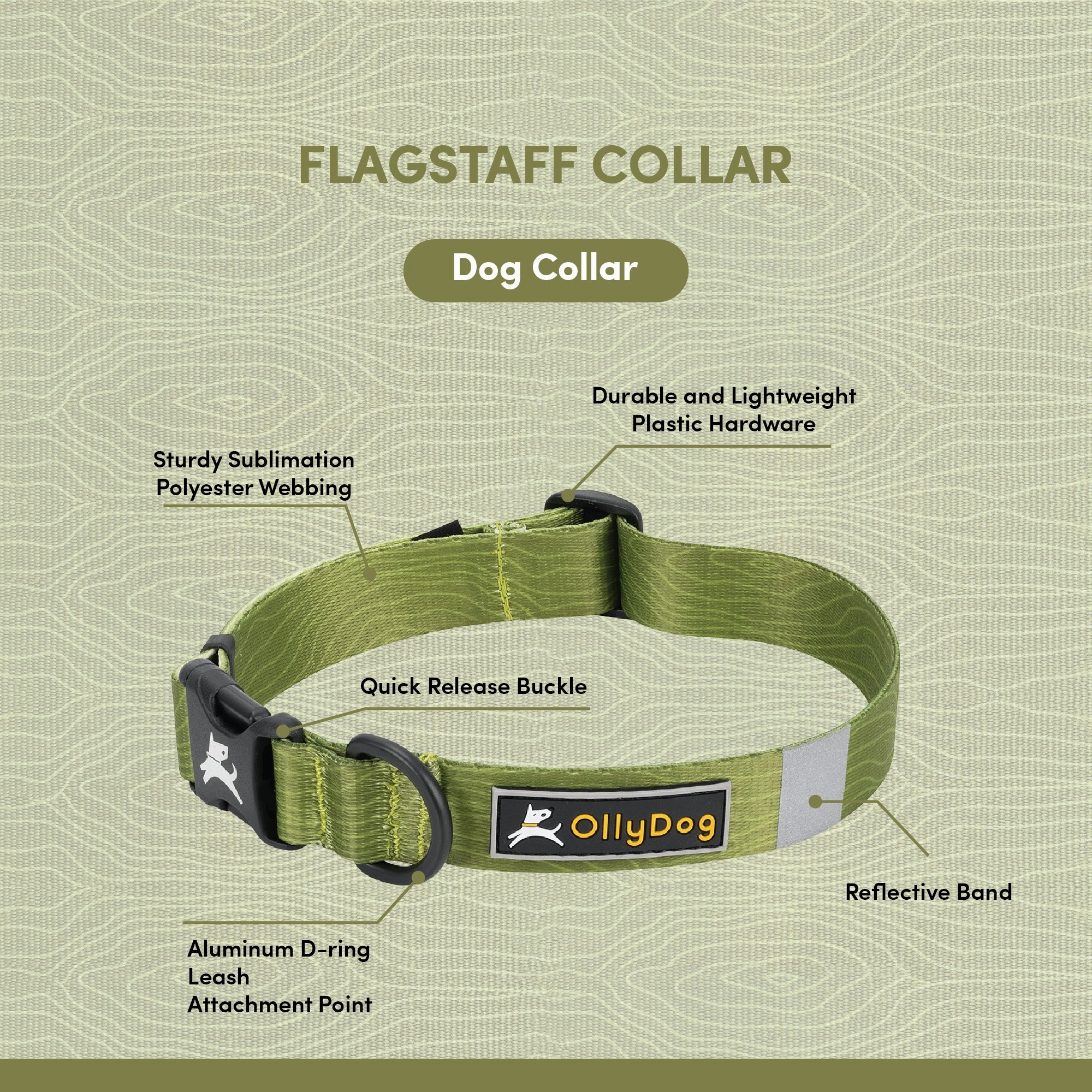 NEW Flagstaff Collar | Adjustable Dog Collar