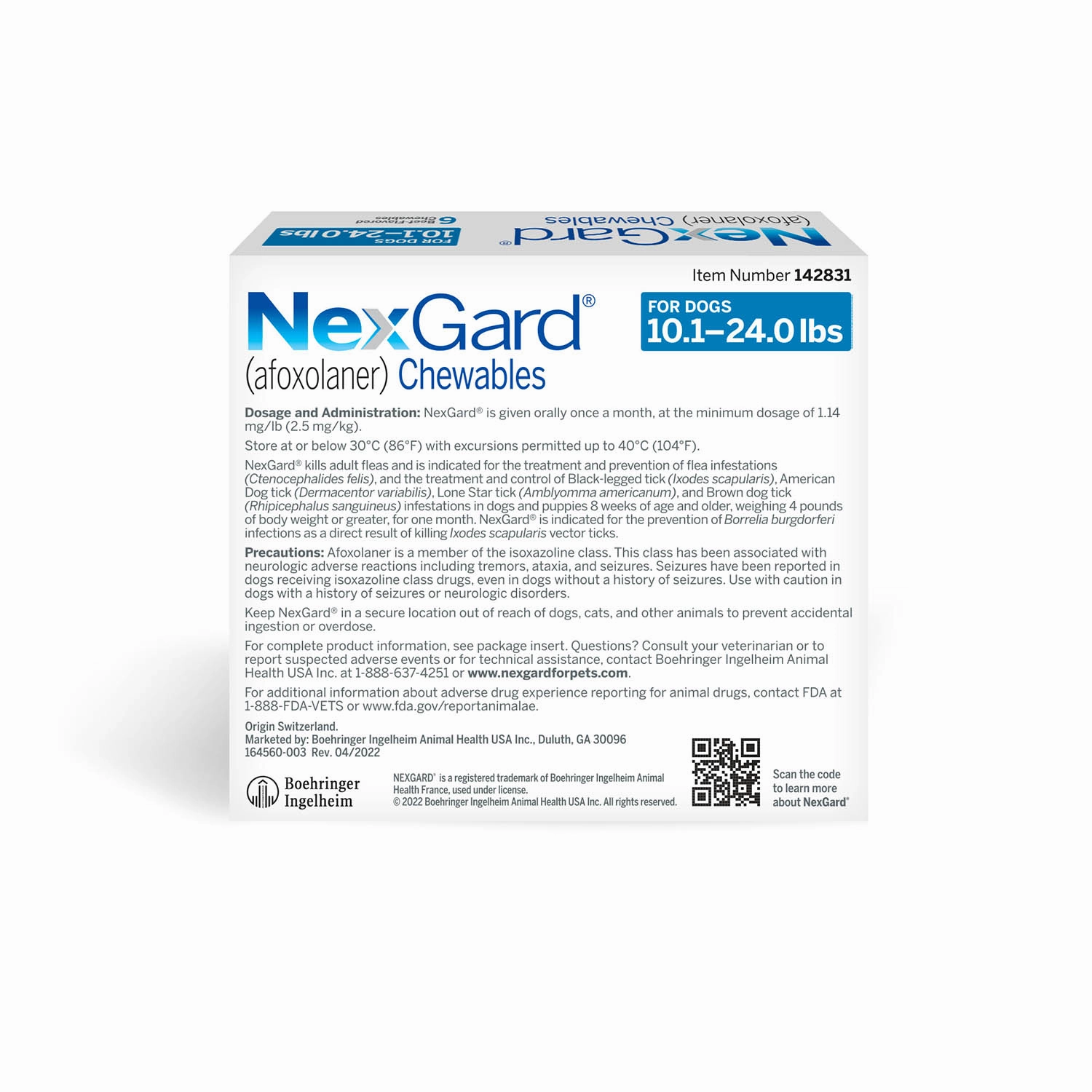 NexGard Flea and Tick Chewables for Dogs