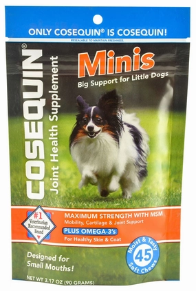 Nutramax Cosequin Minis - Maximum Strength with MSM Plus Omega-3's