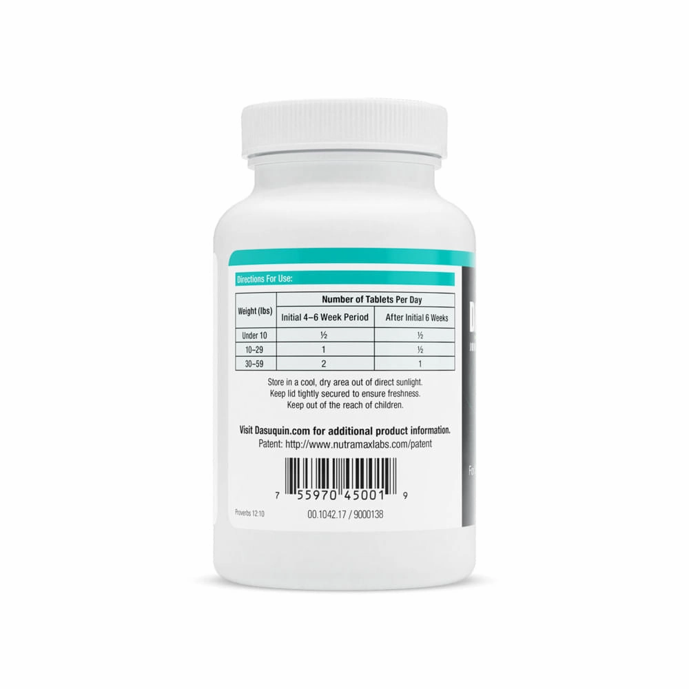 Nutramax Dasuquin for Dogs, Joint Health Supplement, Contains Glucosamine, Plus Chondroitin, ASU, and More, Supports Healthy Joints, Chewable Tablets