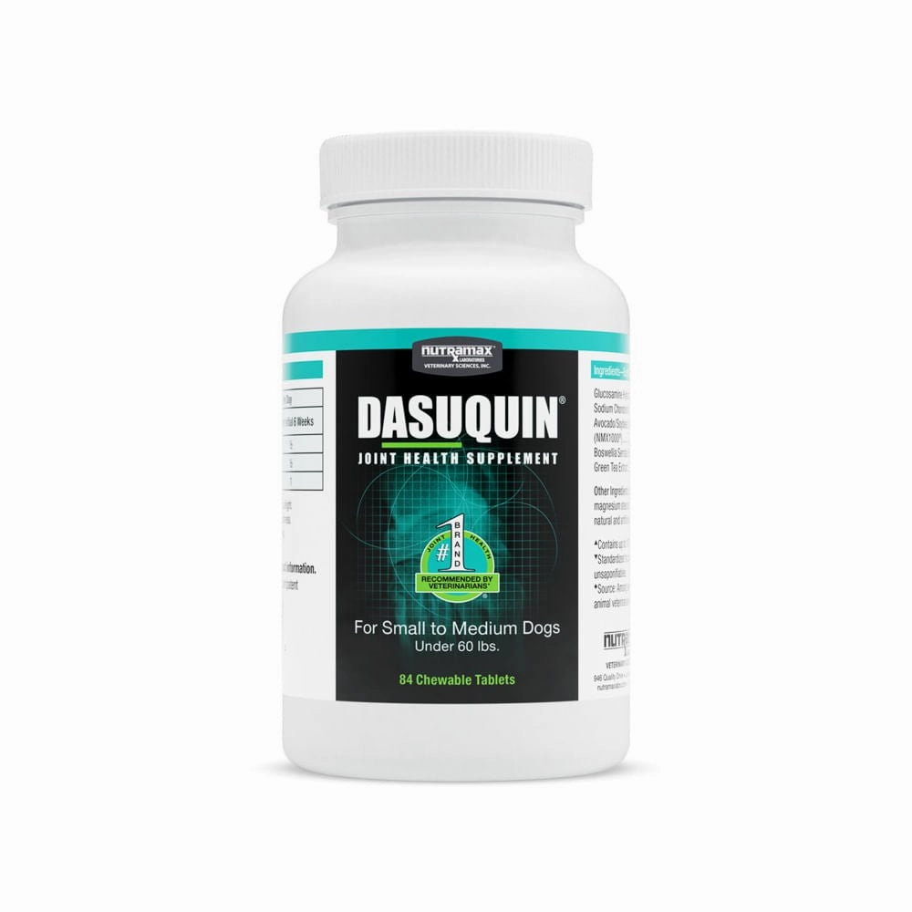 Nutramax Dasuquin for Dogs, Joint Health Supplement, Contains Glucosamine, Plus Chondroitin, ASU, and More, Supports Healthy Joints, Chewable Tablets
