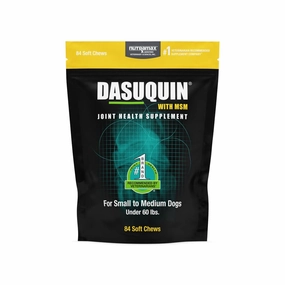 Nutramax Dasuquin for Dogs, Joint Health Supplement, Glucosamine, Chondroitin, ASU, MSM and More, Supports Healthy Joints, Soft Chews