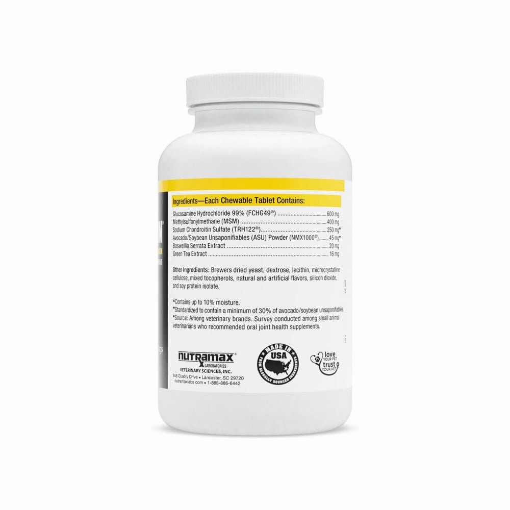 Nutramax Dasuquin Joint Supplement for Dogs (with Glucosamine, Plus Chondroitin, ASU, MSM & More)
