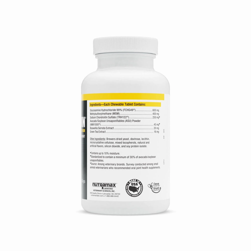 Nutramax Dasuquin Joint Supplement for Dogs (with Glucosamine, Plus Chondroitin, ASU, MSM & More)