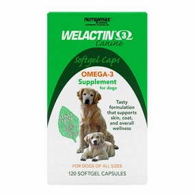 Nutramax Welactin Canine Softgels, 120 count