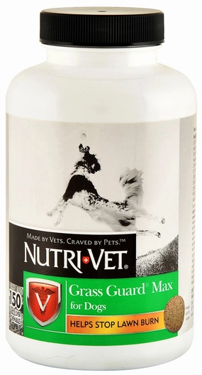 Nutri-Vet Grass Guard Max for Dogs Liver Flavor Chewables