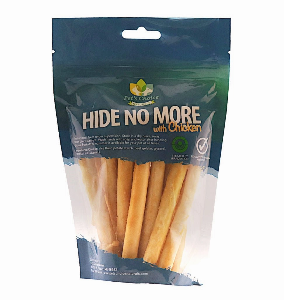Pet's Choice Hide No More Dog Chews with Chicken
