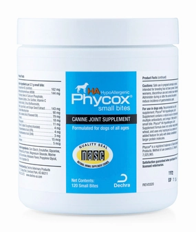 Phycox? HA (Hypo-Allergenic) Canine Small Bites, 120 ct