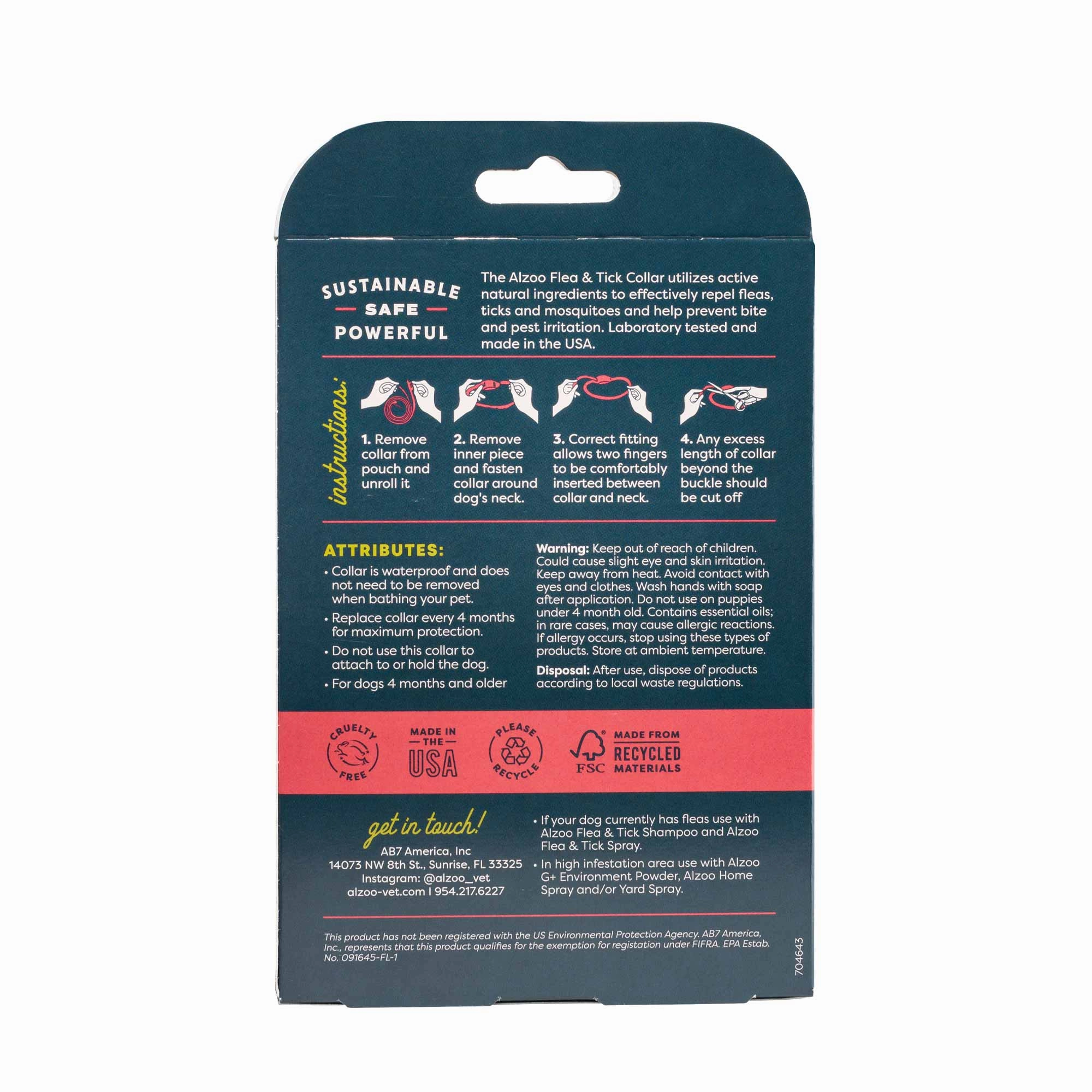 Plant-Based Flea & Tick Dog Collar