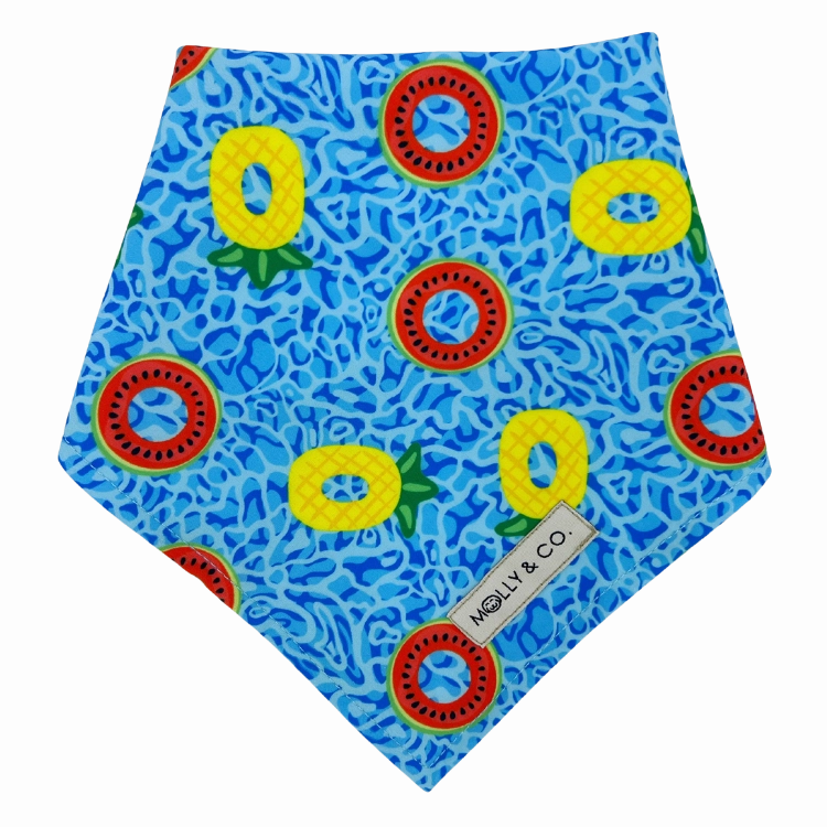 Pool Party - Reversible Dog Bandana