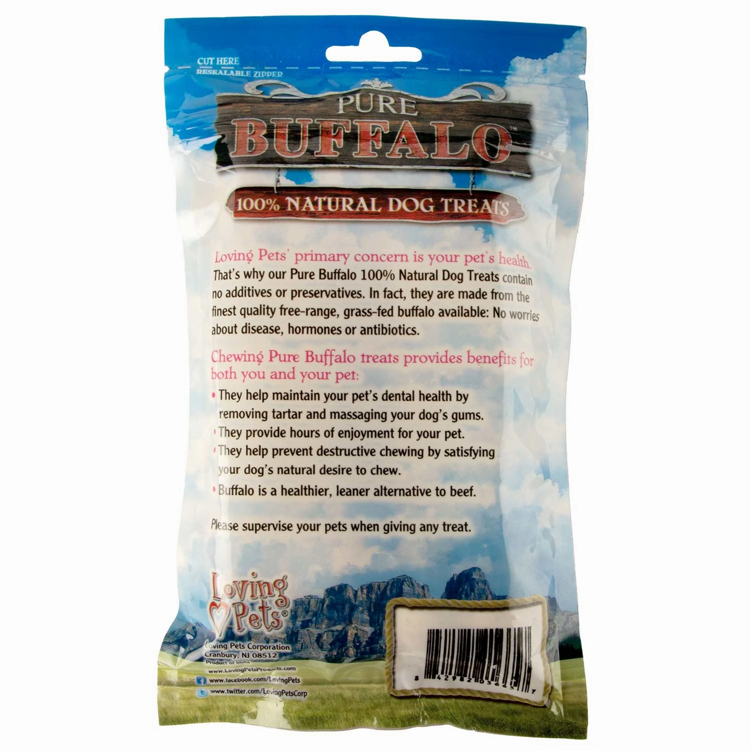 Pure Buffalo Pressed Bully Bone