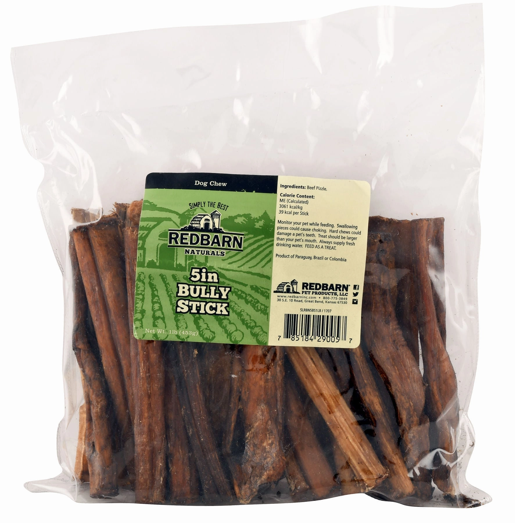 Redbarn Low Odor 5" Bully Sticks