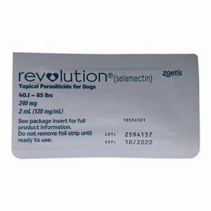 Revolution (selamectin) Canine Once-a-month Flea Topical for Dogs