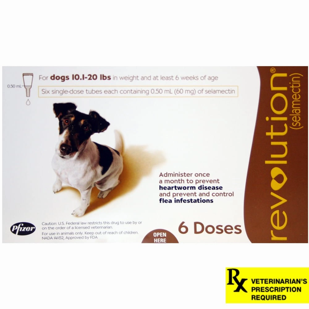 Revolution (selamectin) Canine Once-a-month Flea Topical for Dogs