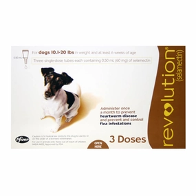 Revolution (selamectin) Canine Once-a-month Flea Topical for Dogs