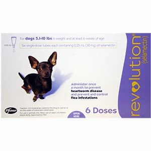 Revolution (selamectin) Canine Once-a-month Flea Topical for Dogs