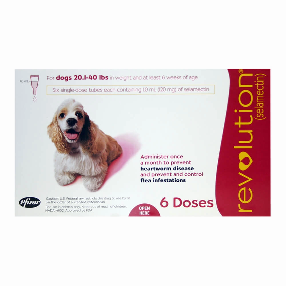 Revolution (selamectin) Canine Once-a-month Flea Topical for Dogs