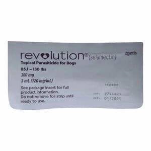 Revolution (selamectin) Canine Once-a-month Flea Topical for Dogs