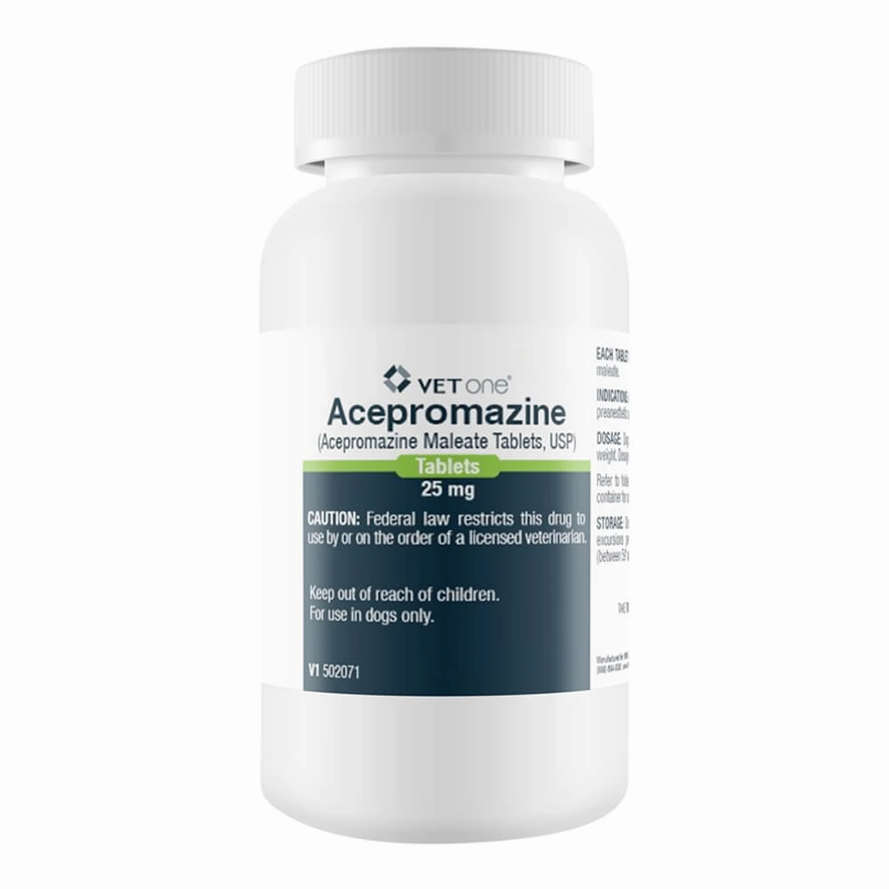 Rx Acepromazine (Generic) Tablets for Dogs
