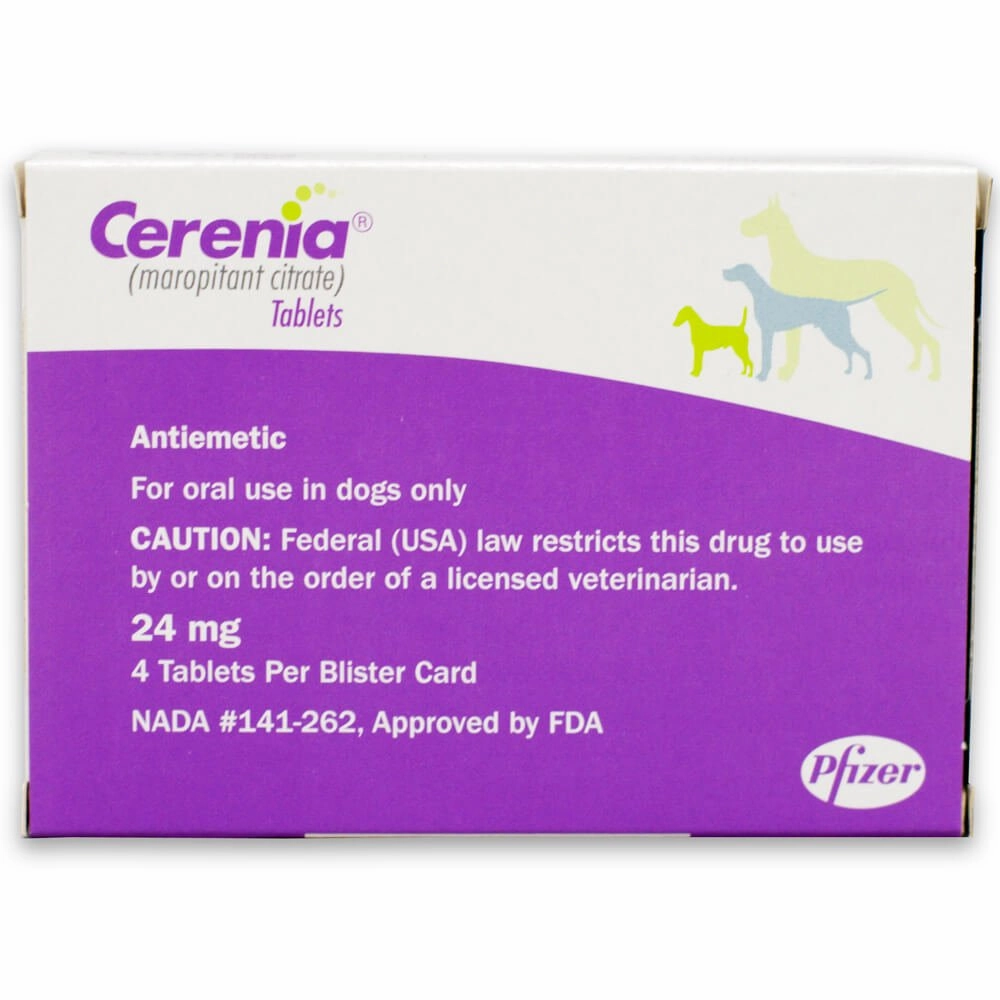 Rx Cerenia (maropitant citrate) Tablets for Dogs