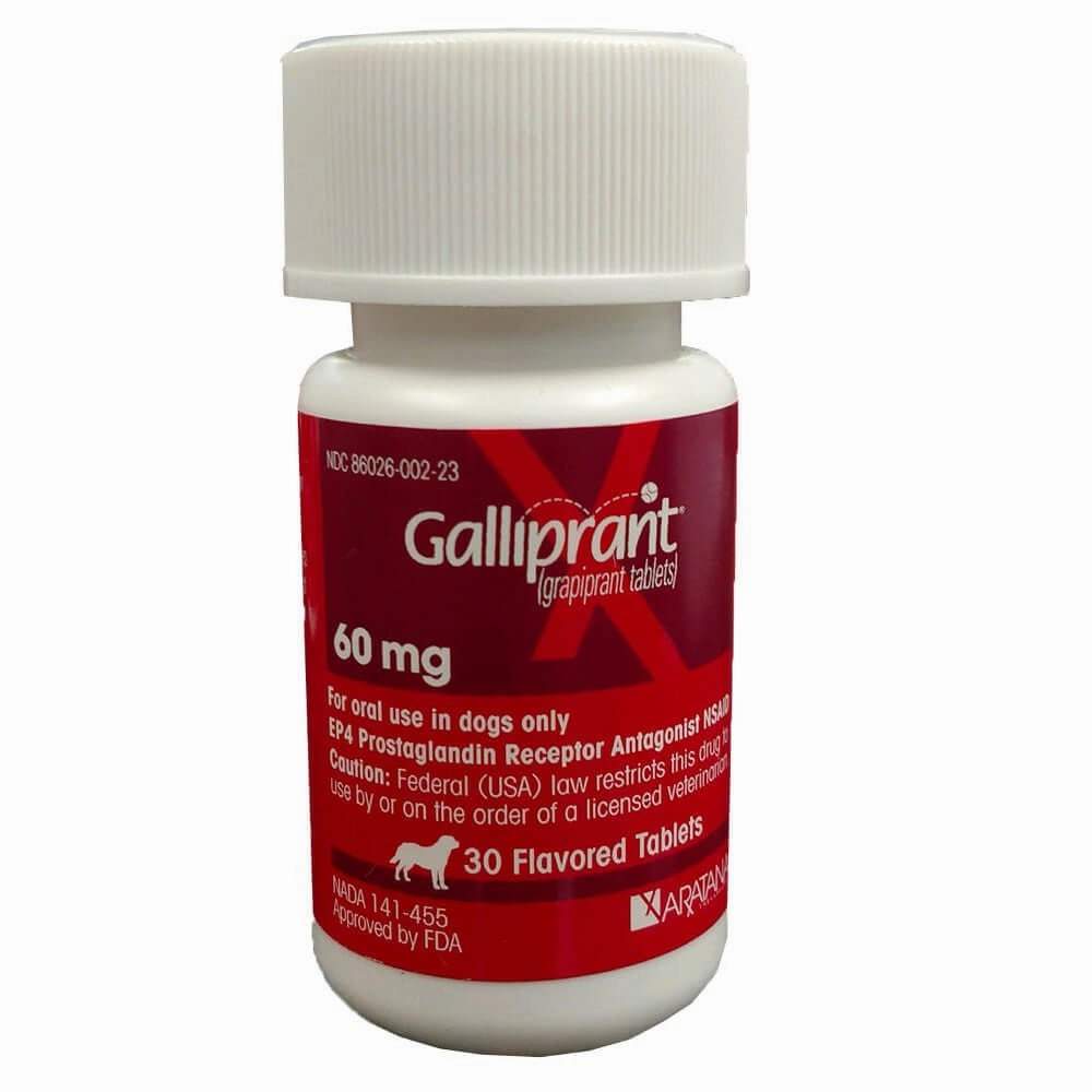 Rx Galliprant (Grapiprant) Tablets for Dogs