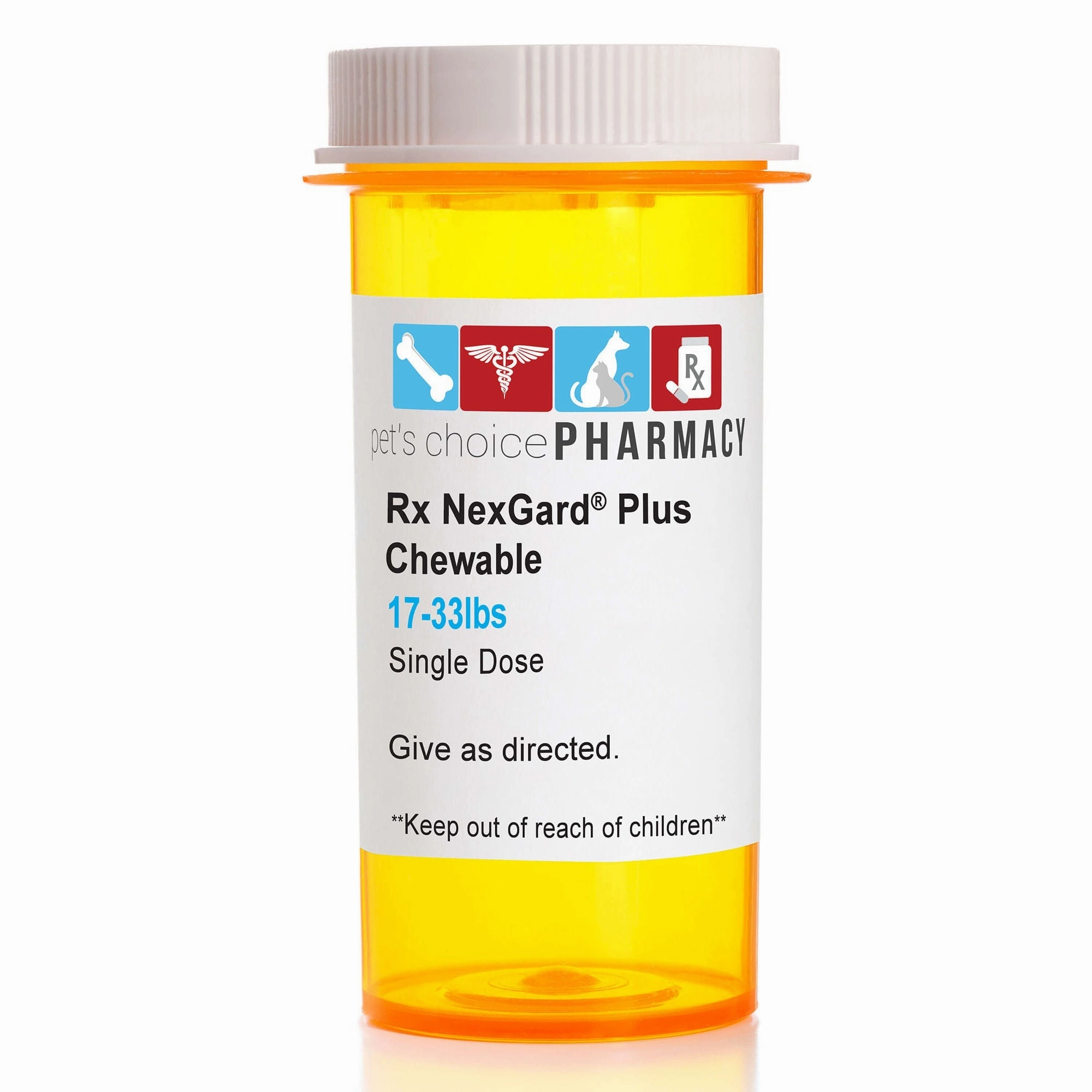 Rx NexGard Plus Chewable Flea & Tick Tablets for Dogs