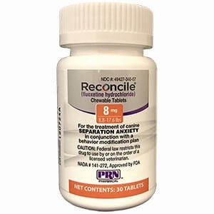 Rx Reconcile (fluoxetine hydrochloride) Chewable Tabs for Dogs