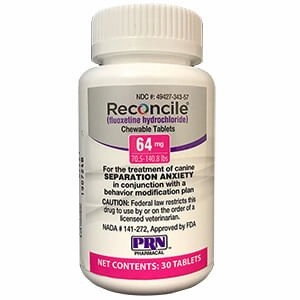 Rx Reconcile (fluoxetine hydrochloride) Chewable Tabs for Dogs