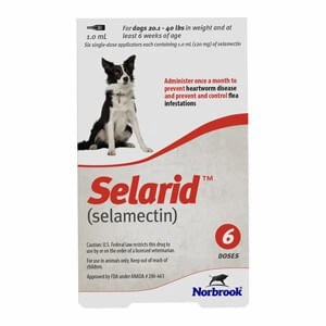 Rx Selarid (selamectin) Canine Flea Topical