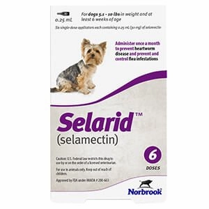 Rx Selarid (selamectin) Canine Flea Topical
