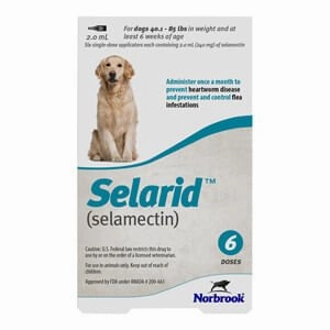 Rx Selarid (selamectin) Canine Flea Topical