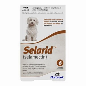 Rx Selarid (selamectin) Canine Flea Topical