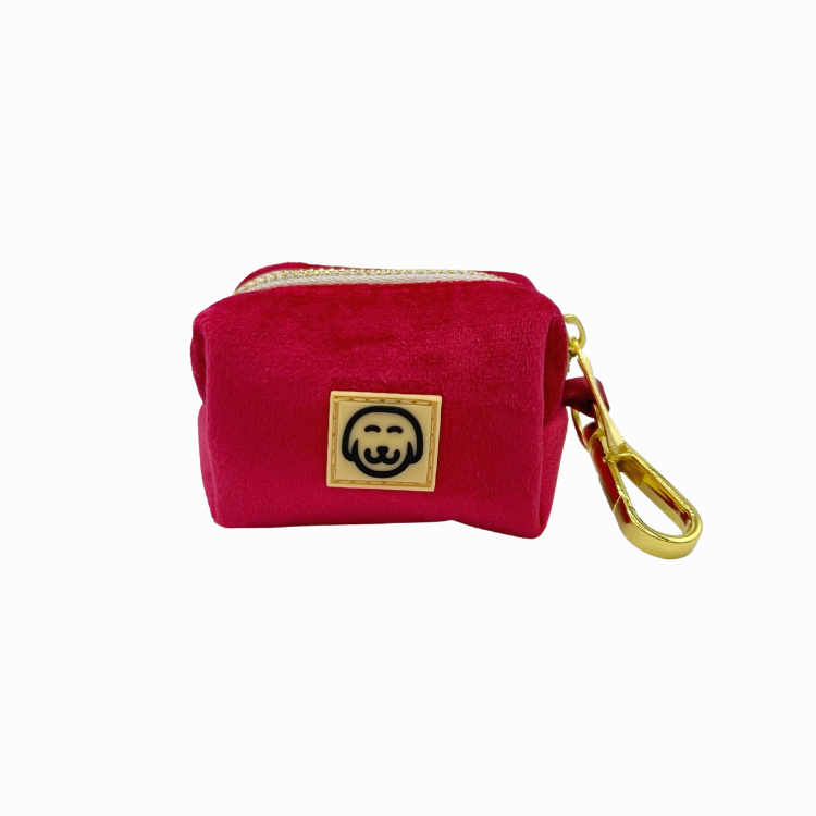 Scarlet Velvet - Dog Poop Bag Holder