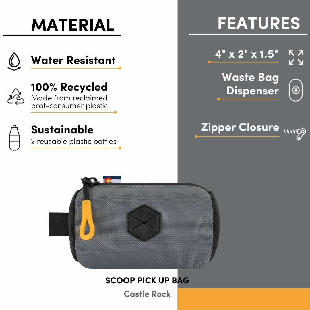 Scoop Pick Up Bag | Waste Bag Dispenser