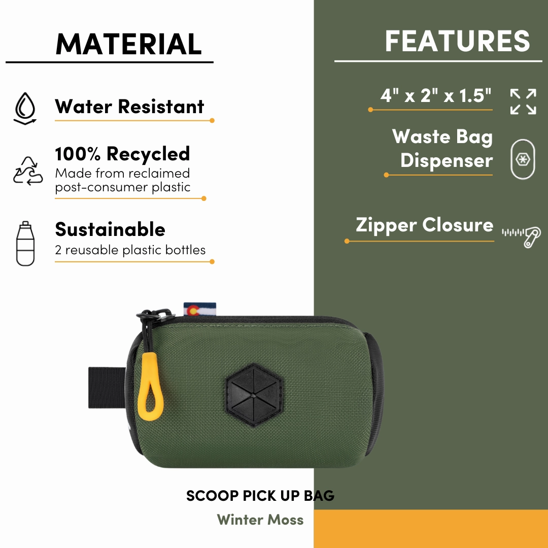 Scoop Pick Up Bag | Waste Bag Dispenser