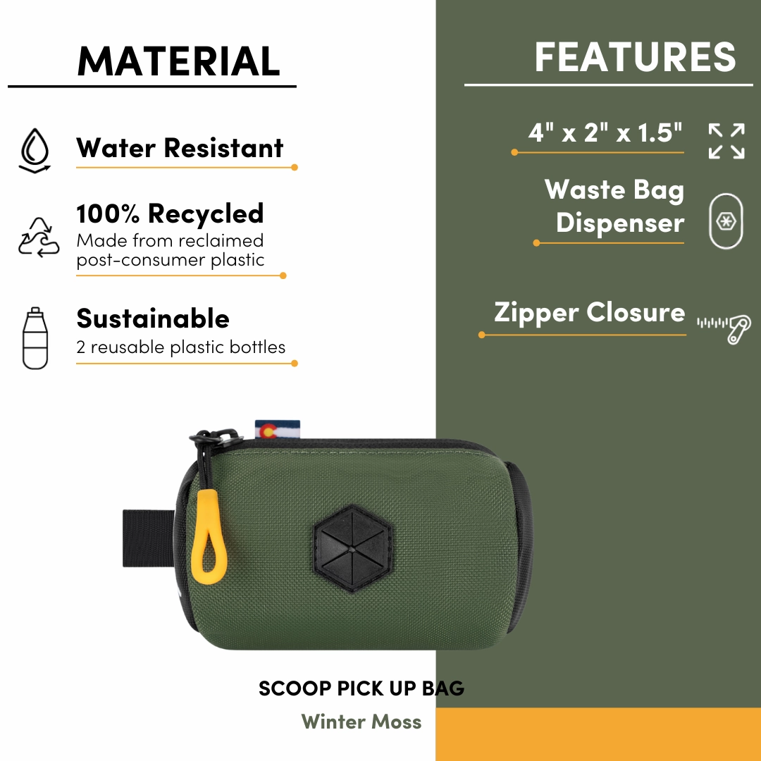 Scoop Pick Up Bag | Waste Bag Dispenser