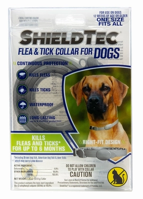 ShieldTec Flea & Tick Collar for Dogs