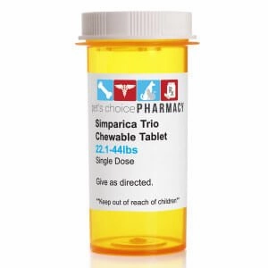Simparica Trio Chewable Tablets for Dogs
