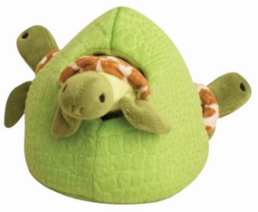 Snugarooz 4 Piece Hide & Seek Turtle Reef Squeaker Dog Toy