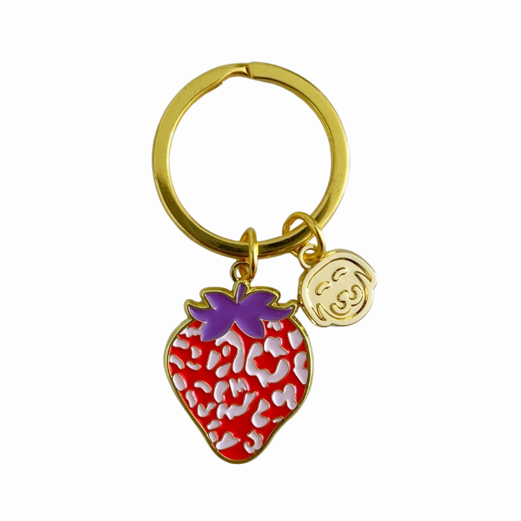 Strawberry - Collar Charm