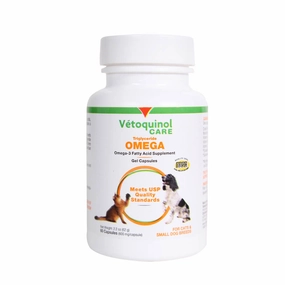 Triglyceride Omega-3 Fish Oil Capsules for Dogs & Cats ?C Skin, Coat & Joint Support, 60 ct
