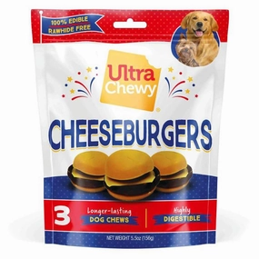 Ultra Chewy Cheeseburgers 3ct