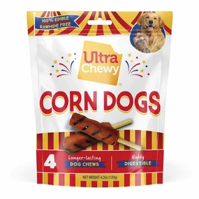 Ultra Chewy Corn Dogs 4ct