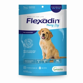 Vetoquinol Flexadin Young Dog, 90 ct