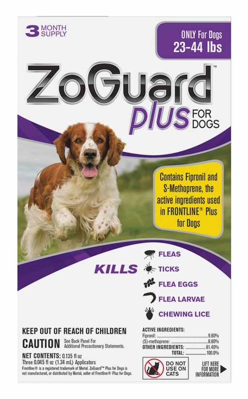 ZoGuard Plus for Dogs, 3 pack